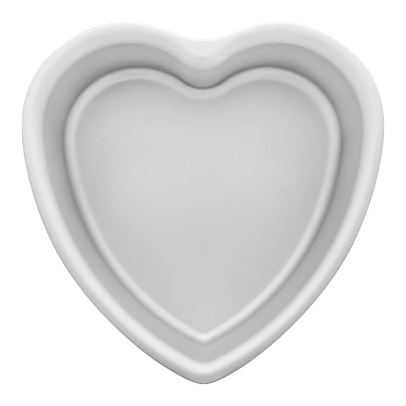Fat Daddios Heart Pan 10 in x 3 in Box of 3 Units