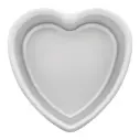 Fat Daddios Heart Pan 10 in x 3 in Box of 3 Units