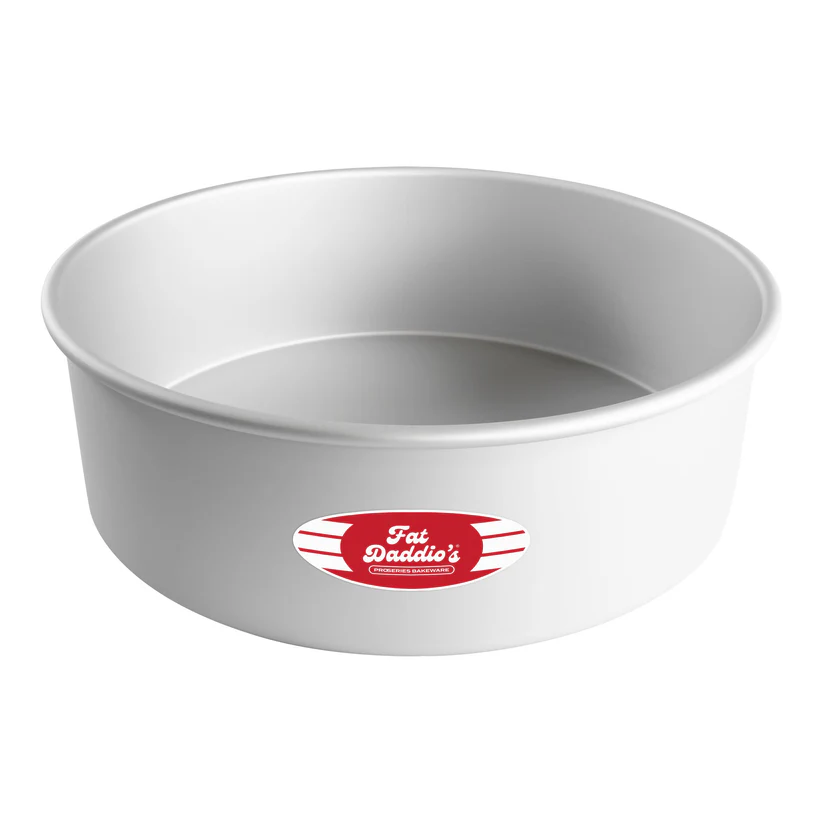 Fat Daddios Round Pan 12 in x 4 in Box of 3 Units