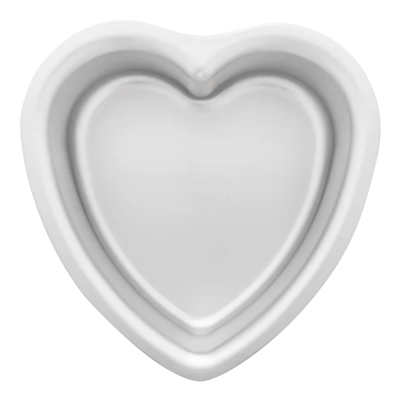 Fat Daddios Heart Pan 6 in x 3 in Box of 6 Units
