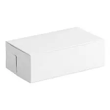 Bakery Box White Bakery Box 6.25x3.75x2.25 Qty 250u