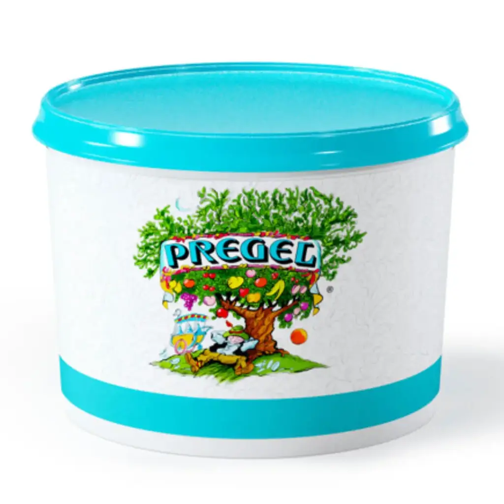 Pre Gel Coriandolina Coating Flavor Strawberry Box of 2 Buckets of 6.6lbs per Bucket