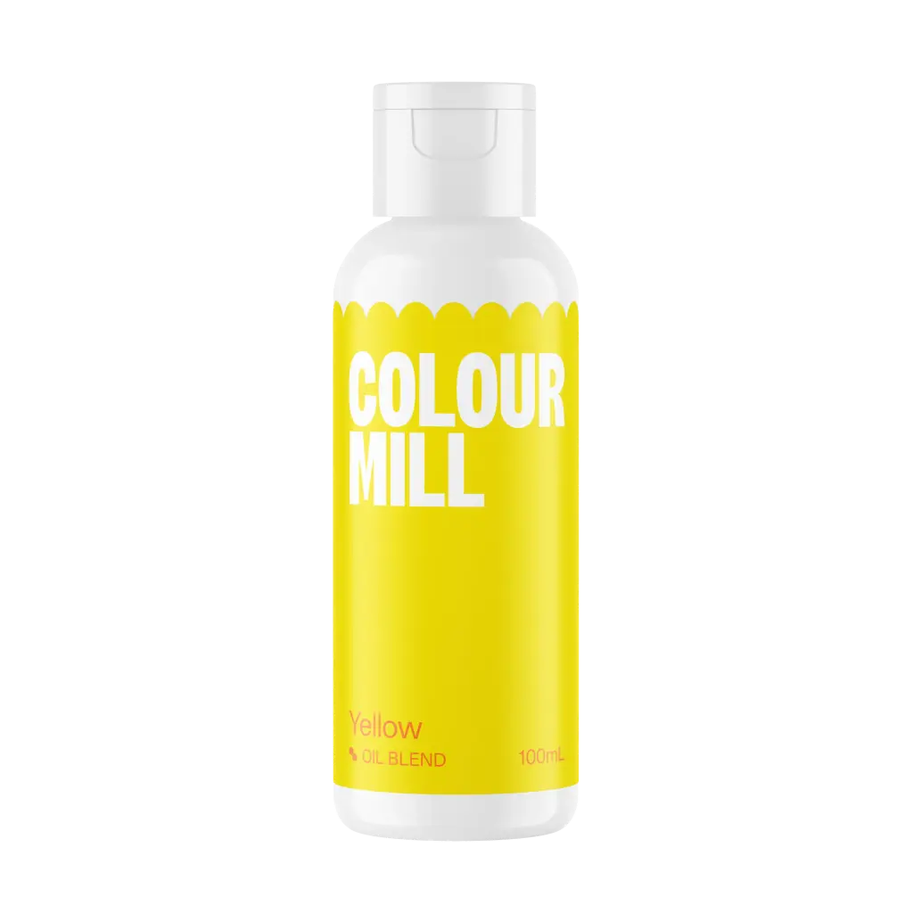 [CM100 Yellow] Colour Mill Oil Based Colouring 100ml Yellow