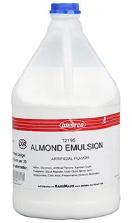[12195 Emulsion Almond] Westco Emulsion Almond 1 gal