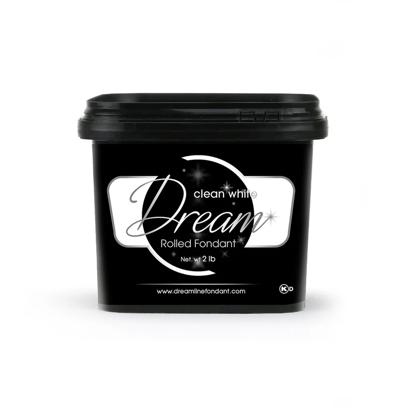 [Dream2lb] Dream Chocolate Fondant -  2lbs Clean White