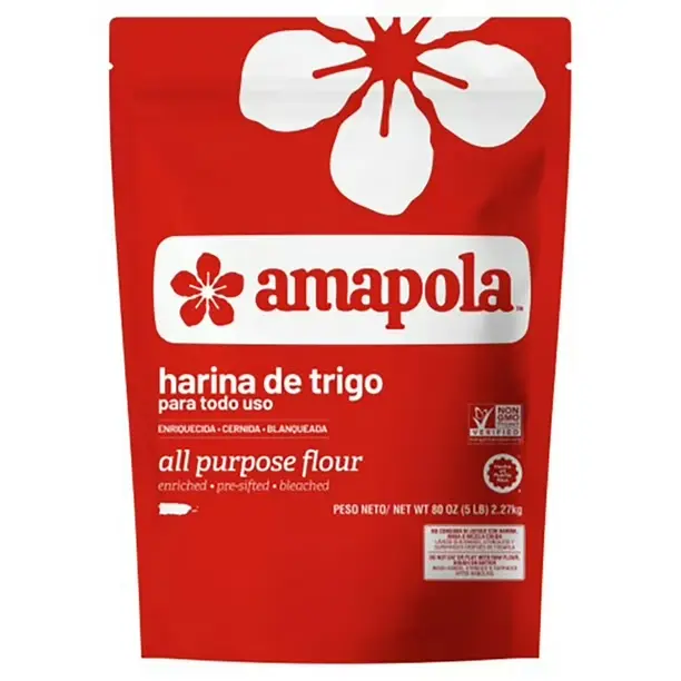 [HAAP5] Amapola Harina All Purpose 5lbs Caja 6 Unidades