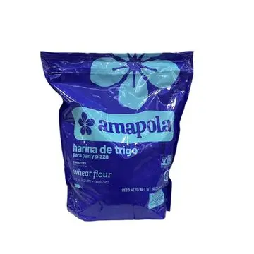 Amapola Harina Pan y Pizza 5lbs Caja 6 Unidades