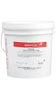 Westco Vainilla Dipping Icing Pail 45lbs