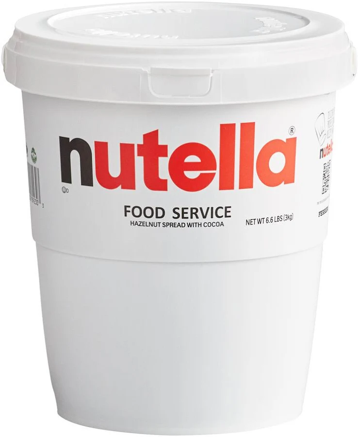 Nutella Box of 2 Units 6.6 lbs