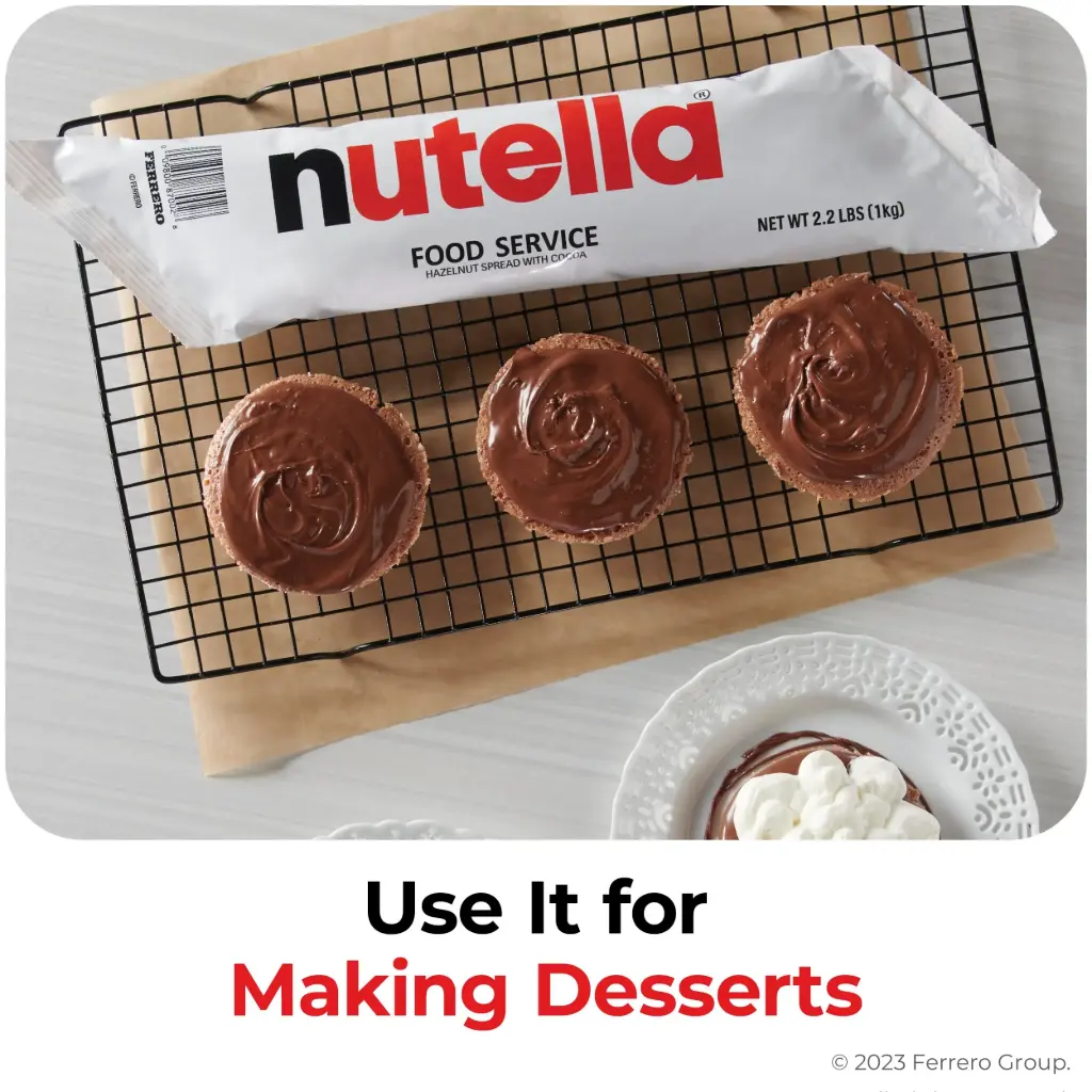 Nutella Box of 6 Units of Bags 2 lbs