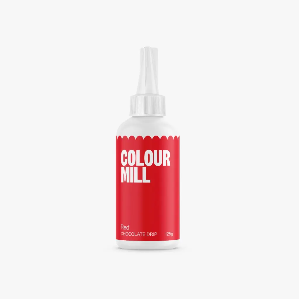 Colour Mill Chocolate Drip Color: Red Bottle: 125g