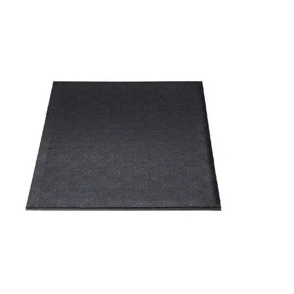 Cake Drum 10” 1/2” Black Square