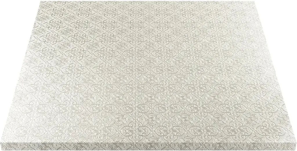 [CD1616250S] Cake Drum 16” 1/4” Silver Square