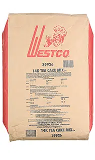 [39926] Westco 14K Tea Cake Mix Pack 50 lbs