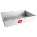 Fat Daddios Anodized Aluminum Rectangle Sheet Cake Pans 7 x 11 x 3 in Box of 6 Units