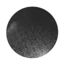 Cake Drum 9” 1/4” Black Round