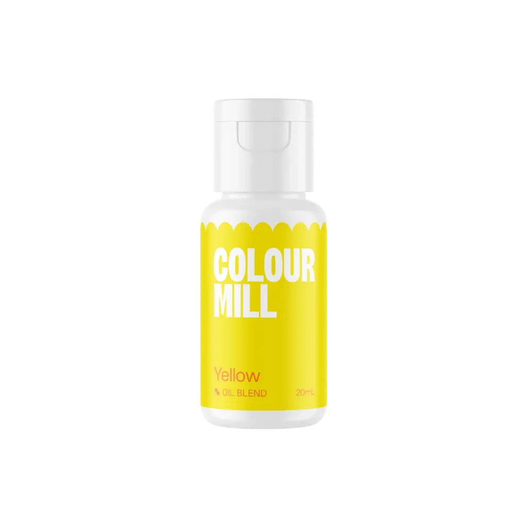 [CM20 Yellow] Colour Mill Oil Based Colouring 20ml Yellow