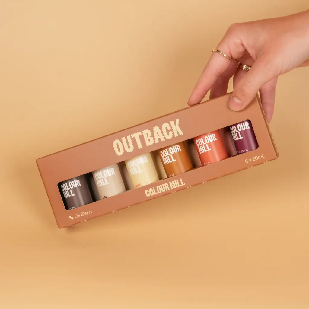 [CM6 Outback] Colour Mill Oil Based Colouring 20ml 6 Pack Outback