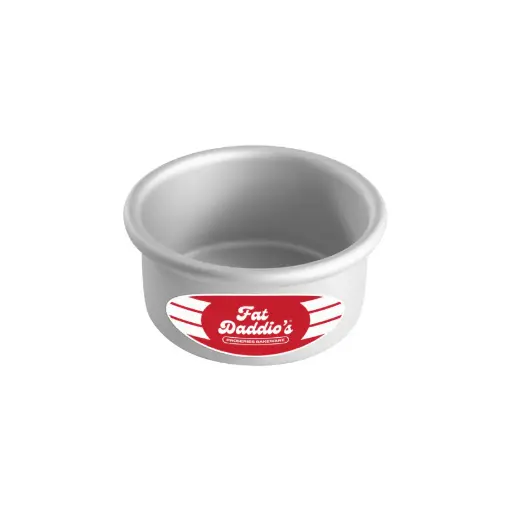 Fat Daddios Round Pan 4 in x 2 in Box of 6 Units