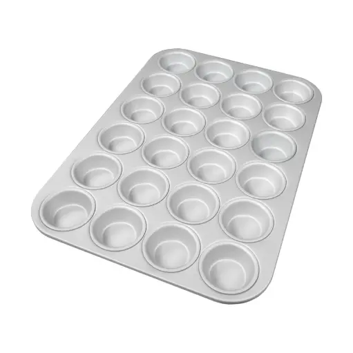 Fat Daddios Muffin Pan 24 Standard 2 1/8in OD 1 1/2in ID 3/4in Deep Box of 6