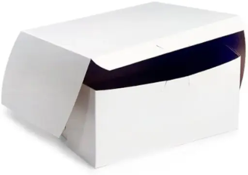 Bakery Box White Bakery Box 6x6x3 Qty 250