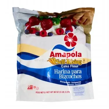 [5175847] Amapola Harina Self Rising 5lbs Caja 6 Unidades